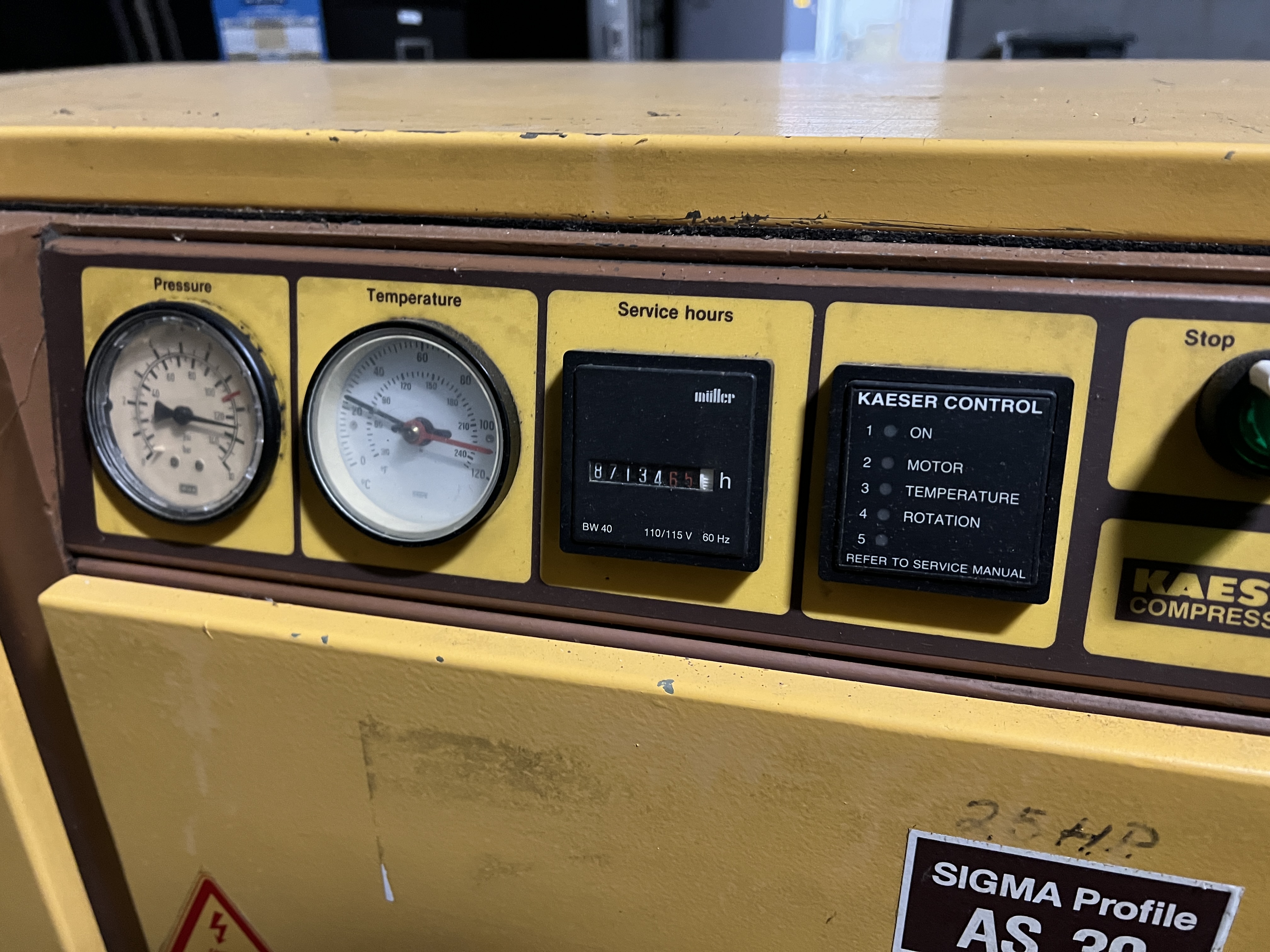 KAESER AS30 ROTARY SCREW AIR COMPRESSOR For Sale | Aucto