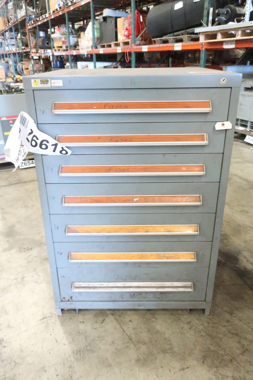 STANLEY VIDMAR 7 DRAWER TOOL BOX For Sale | Aucto