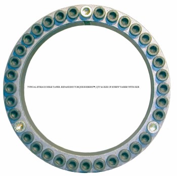LOT OF TOLLOK, TLK200 Size 240x305 mm, KEYLESS BUSHING, LOCKING ASSEMBLIE