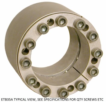 LOT OF TOLLOK TLK450 SIZE 7.250x9.843, KEYLESS BUSHING, LOCKING ASSEMBLIE