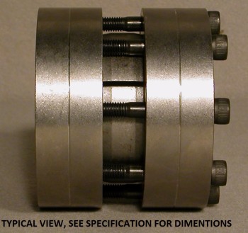 LOT OF TOLLOK TLK500 Size 19x50 Rigid Coupling