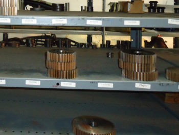 LOT OF 10 Pitch Change Gear, Plain Bore, Union Gear, 74-80 tooth