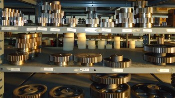 LOT OF 10 Pitch Spur Gear, Plain Bore, Union Gear, 12-54 tooth