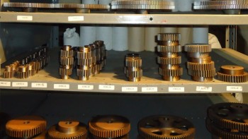 LOT OF 12 Pitch Spur Gear, Plain Bore, Union Gear, 12-54 tooth