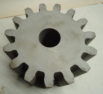 LOT OF 3 Pitch Spur Gear, Plain Bore, Union Gear, 3G15, 15 teeth