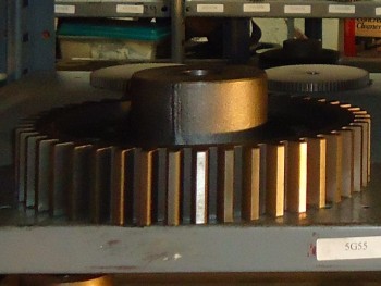 LOT OF 5 Pitch Spur Gear, Plain Bore, Union Gear, 18-45 tooth