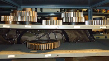 LOT OF 6 Pitch Spur Gear, Plain Bore, Union Gear, 32-64 tooth