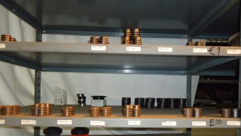 LOT OF 12 Pitch Worm & Worm Gears, Union Gear