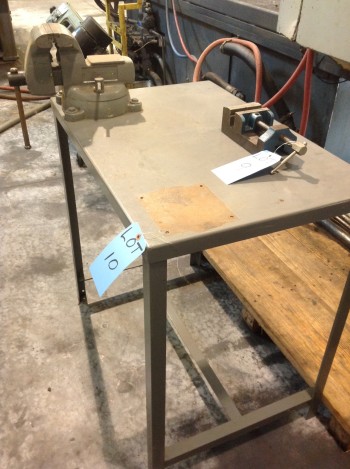 Steel table w/ 6