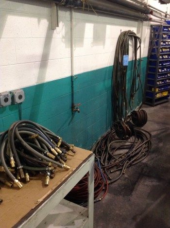 Lot of Air hose w/ (2) Reels