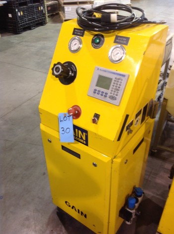 Gain Tech electric pnuematic pressure controller w/Maximum gas booster, Allen bradley plus 400 controls