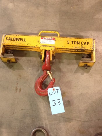 5 Ton cap. Caldwell spread Bar