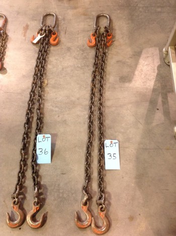 Lot of 2 Leg chains
