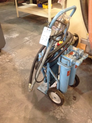 Schroeder Portable Oil Transfer unit model MFB2KWK2K5315