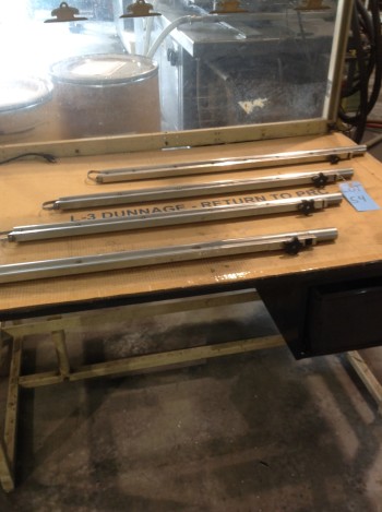 Lot of (4) Plastic pellet wands