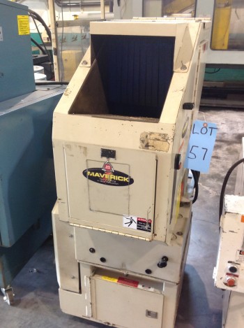 Ball&Jewel Maverick portable Plastic Granulator model MEP1012, 7.5hp, 11