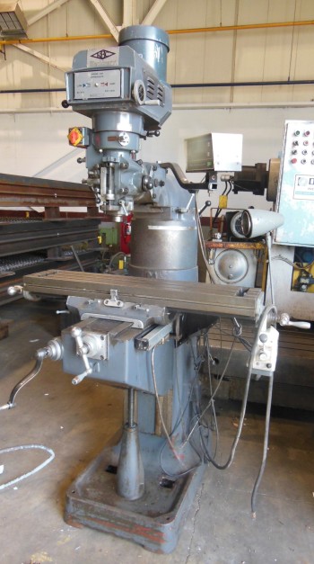KBC vertical Mill,model TUM-TVS, s/n327034, (1992) , 9\
