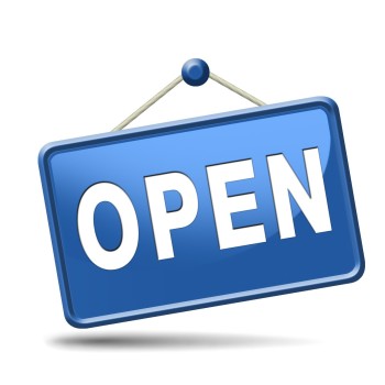 open for now