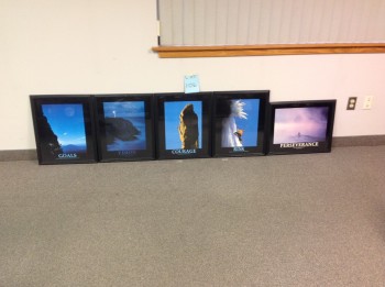 Lot of (5) Inspirational Pictures