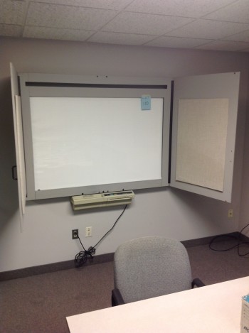 Panasonic KX-520 Wall mount white board, Lights, Cuts