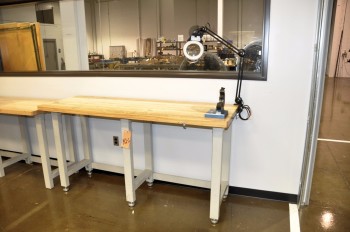 Hardwood Top Bench