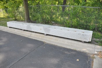 Granite CMM Bridge (located outside)