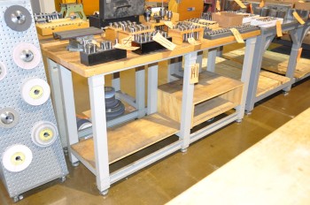 Hardwood Top Bench