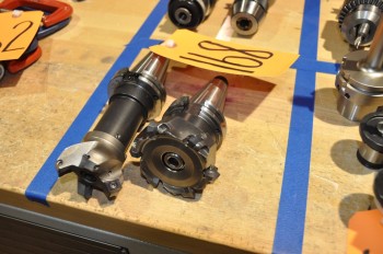 Lot-(2) ERICKSON CAT 40 Tool Holders