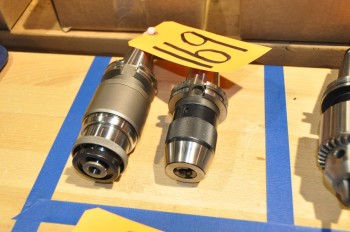 Lot-(2) ERICKSON CAT 40 Tool Holders
