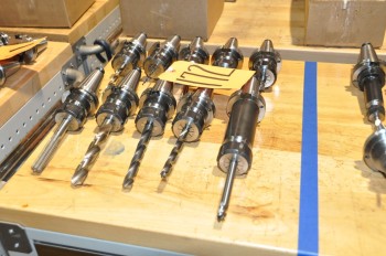 Lot-(10) ERICKSON CAT 40 Tool Holders
