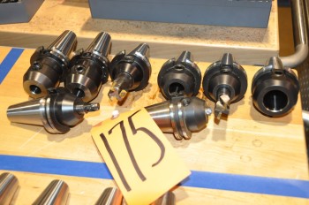 Lot-(8) ERICKSON CAT 40 Tool Holders