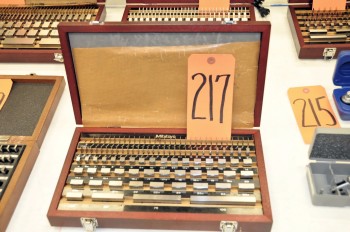 MITUTOYO Gage Block Set