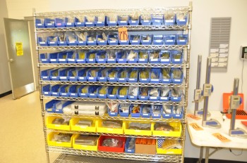 Lot-Die Pins and Hardward in (1) Section