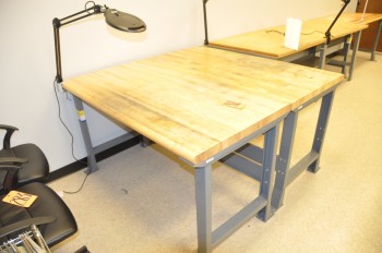 Hardwood Top Bench