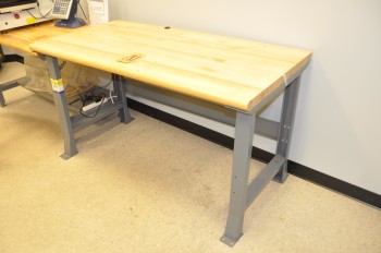 Hardwood Top Bench