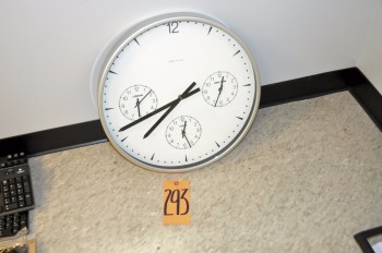 3-Zone Wall Clock