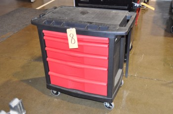 RUBBERMAID Tool Cart