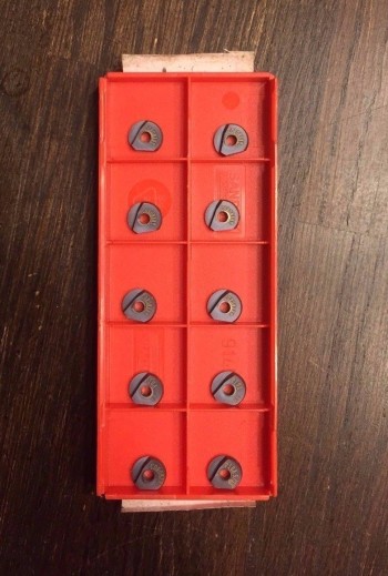 10 Pieces of Brand New Sandvik 8mm Ball Nose Inserts Part # R216F-0824E-L P10A