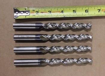 Set of 4 New Guhring 13.890mm (35/64\