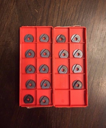 17 Pieces of Brand New Sandvik 12mm Ball Nose Inserts Part # R216F-1230E-L P10A