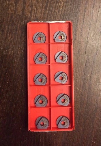 10 Pieces of Brand New Sandvik 12mm Ball Nose Inserts Part # R216F-1230E-L P10A