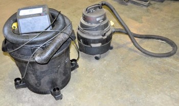 Lot-(2) Shop Vacs