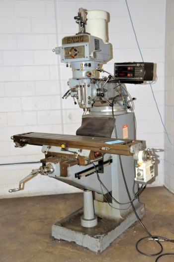 ENCO 100-1588 R-8, Vertical Milling Machine, ENCO X-Y Readout