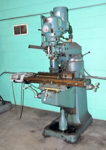 ENCO 100-1429 R-8, Horizontal Milling Machine, S/N 760178, 1-HP