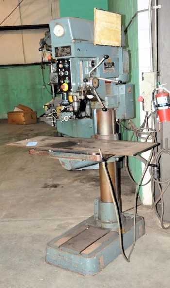 ENCO MODEL 127-3030, Floor Standing Drilling and Tapping Machine, S/N 3294