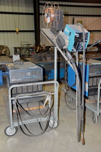 MILLER MODEL DELTA WELD 452, 450-Amp Capacity CV-DC Wire Feed Mig Welder