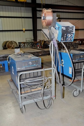 MILLER MODEL DELTA WELD 452, 450-Amp Capacity CV-DC Wire Feed Mig Welder