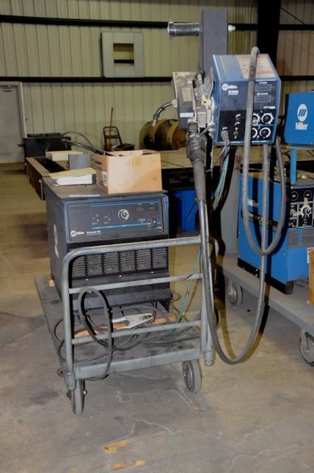 MILLER MODEL DELTA WELD 452, 450-Amp Capacity CV-DC Wire Feed Mig Welder