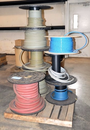 Lot-Air Hose Spools on (1) Pallet