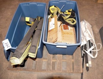 Lot-Accordion Style Covers in (2) Totes on (1) Pallet
